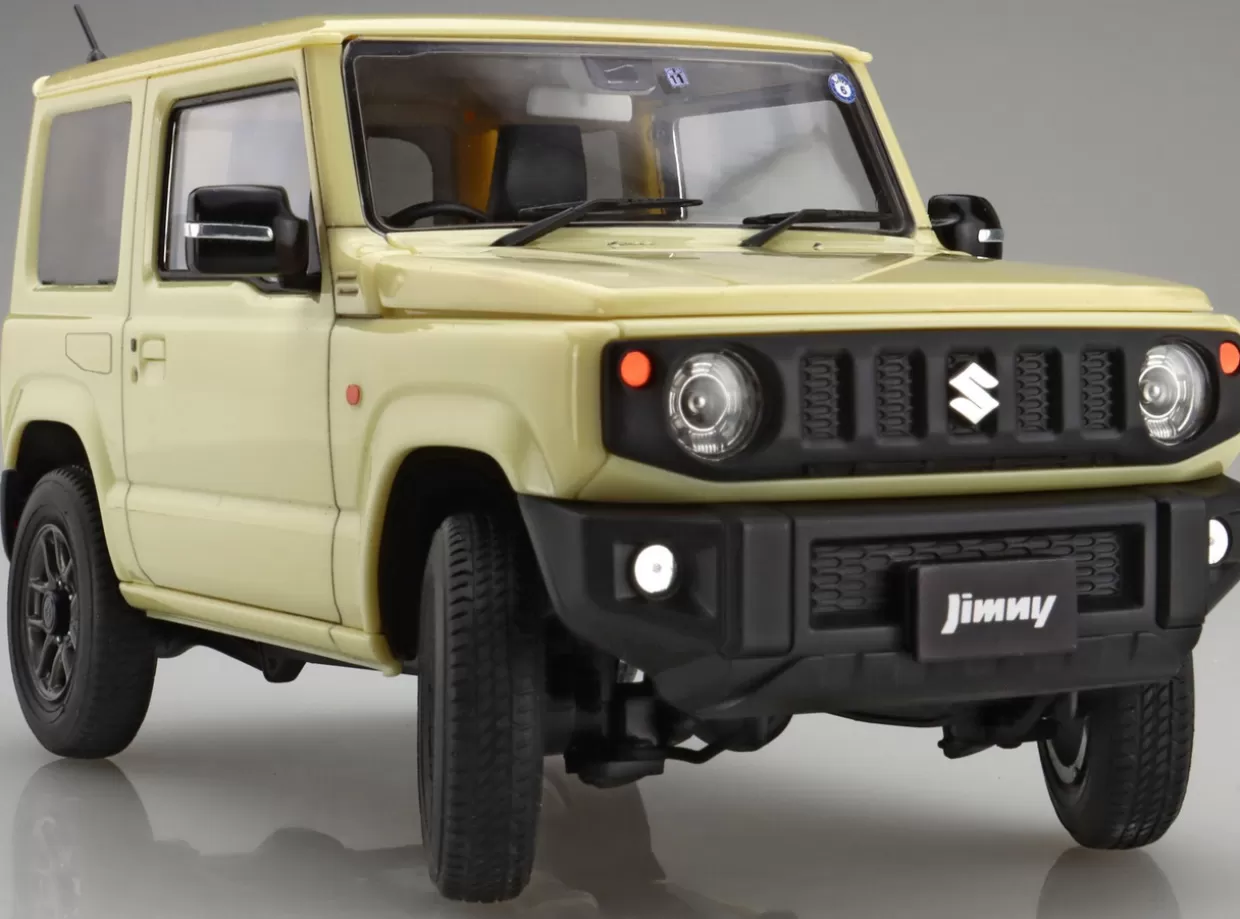Hot Fujimi Next Car 1/24 Suzuki Jimny (Xc / Chiffon Ivory Metallic) Plastic Model