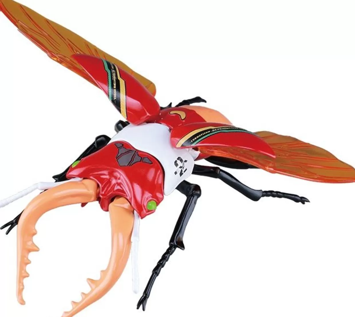 Clearance Fujimi Research Series Japanese Stag Beetle Evangelion Unit 02 Ver. Plastic Model