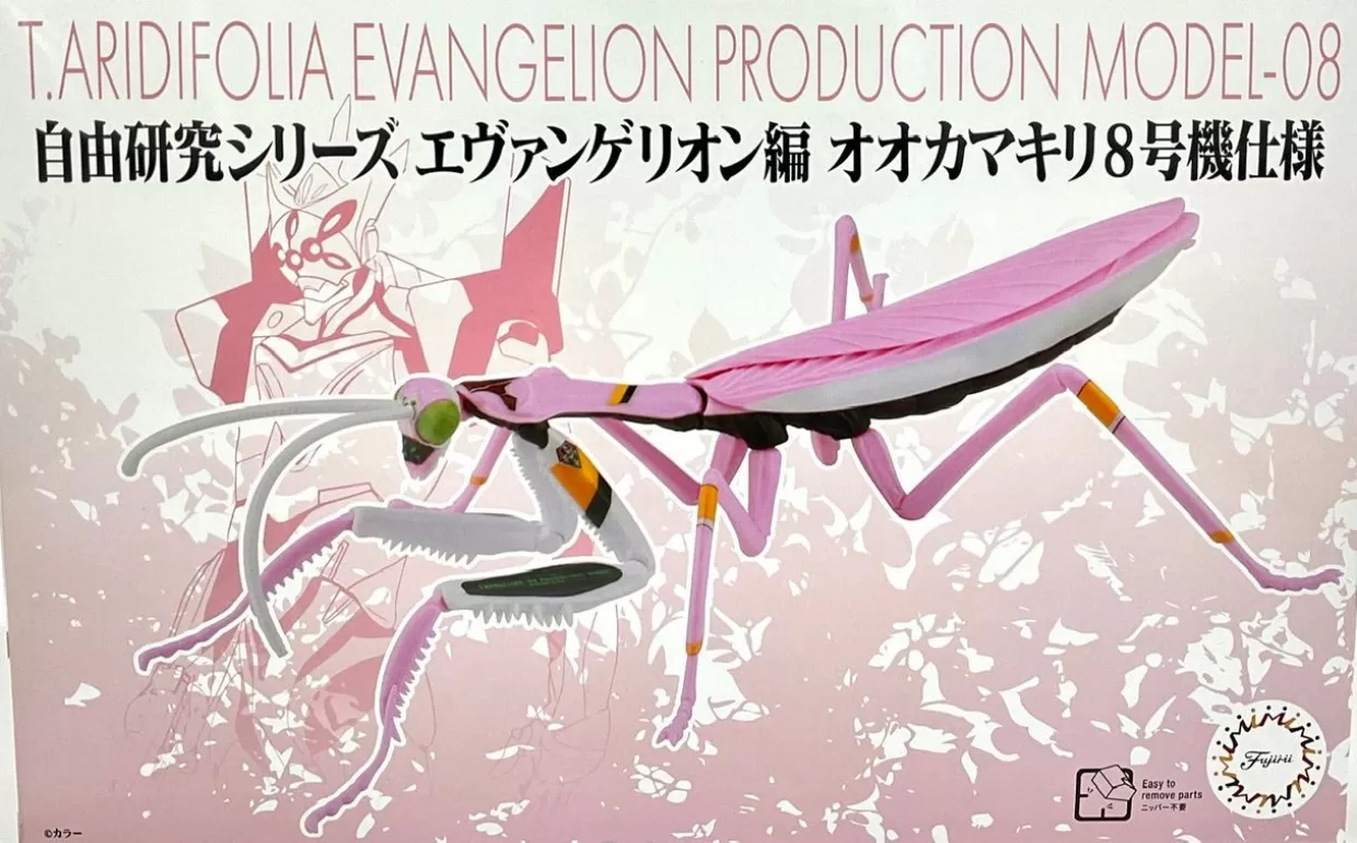 Discount Fujimi Research Series Tenodera Aridifolia (Japanese Giant Mantis) Evangelion 08 Ver. Plastic Model