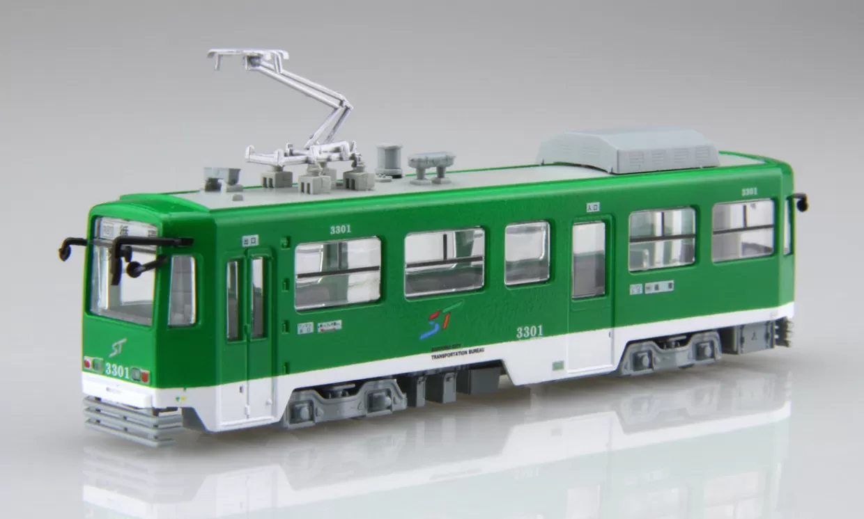 Store Fujimi Snow Miku Train 1/150 2012 Sapporo Railway Type 3300 N Gauge