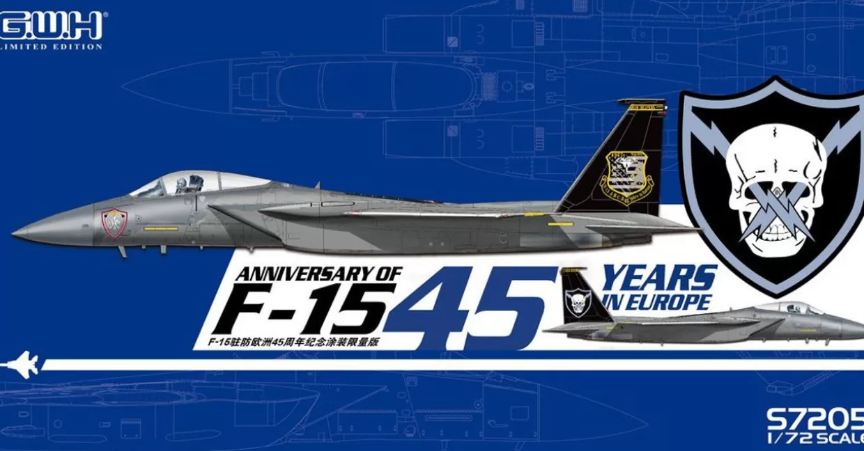 Cheap Great Wall Hobby 1/72 F-15C Eu 45Th Anniversary Painting Plastic Model