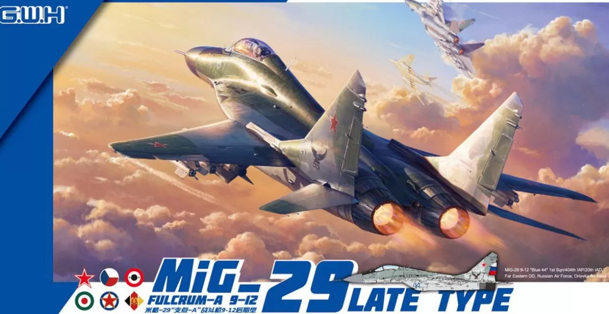 Shop Great Wall Hobby 1/72 Mig-29 9.12 Fulcrum A Late Type Plastic Model