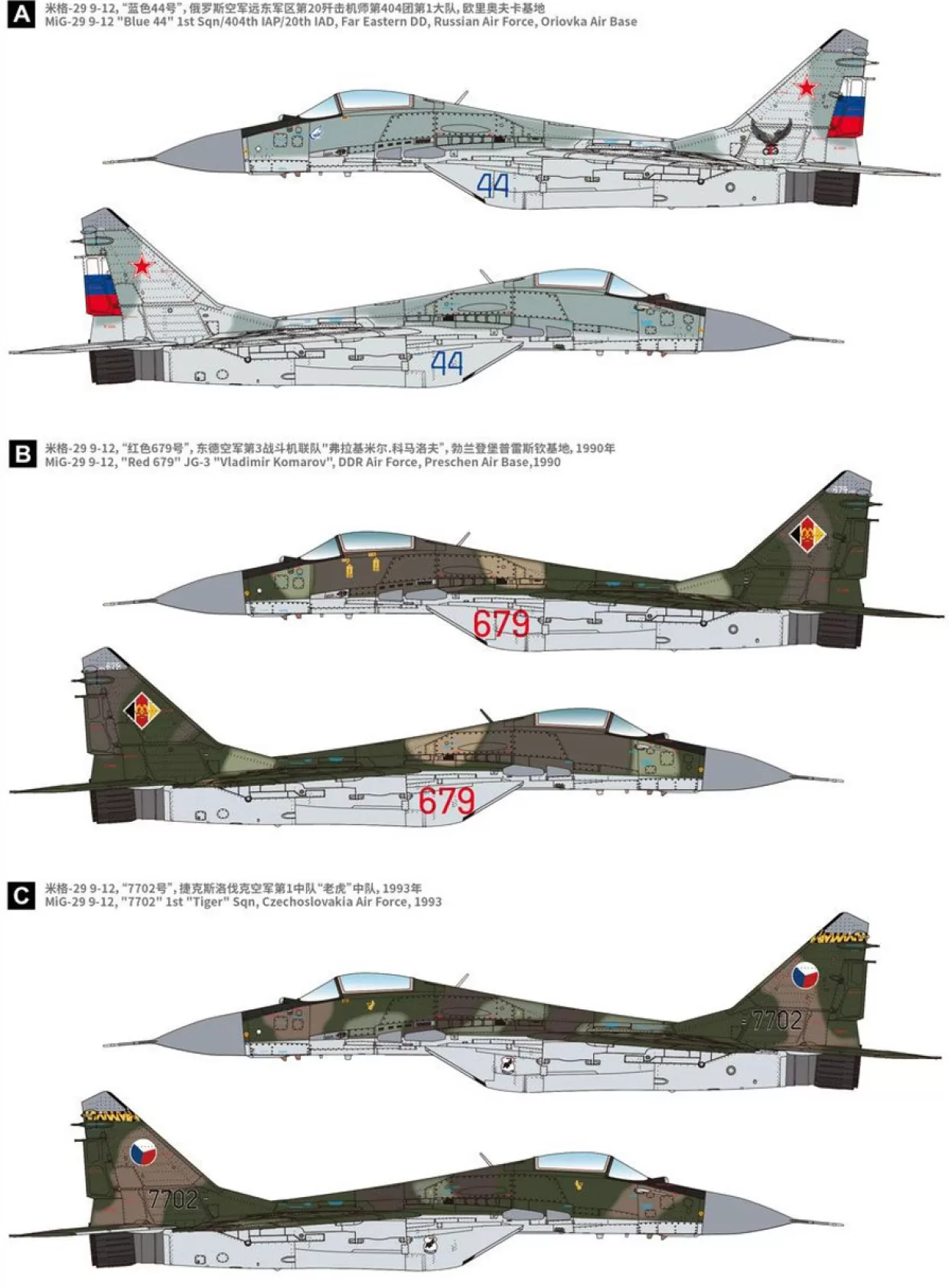 Shop Great Wall Hobby 1/72 Mig-29 9.12 Fulcrum A Late Type Plastic Model