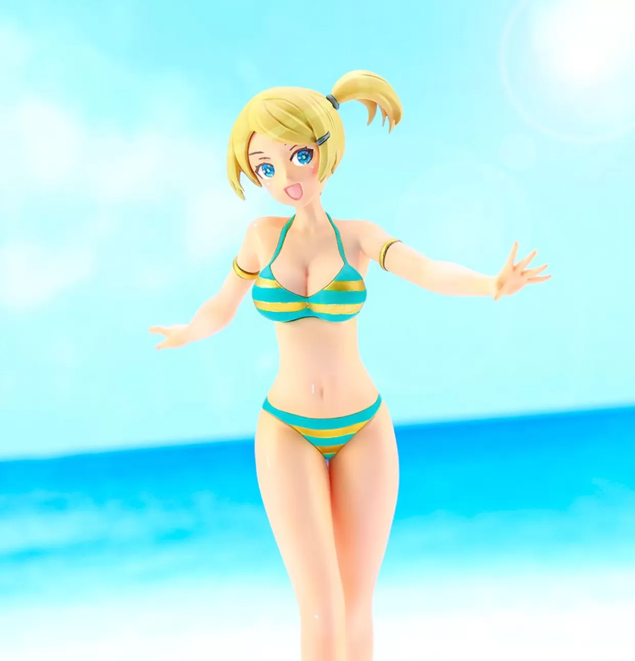 Clearance Hasegawa 1/12 12 Egg Girls Collection No.38 Amy Mcdonnell (Bikini) Resin Kit