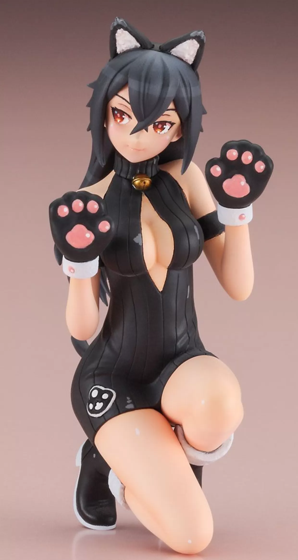New Hasegawa 1/12 12 Egg Girls Collection No.37 Haku Rinfa (Black Cat) Resin Kit