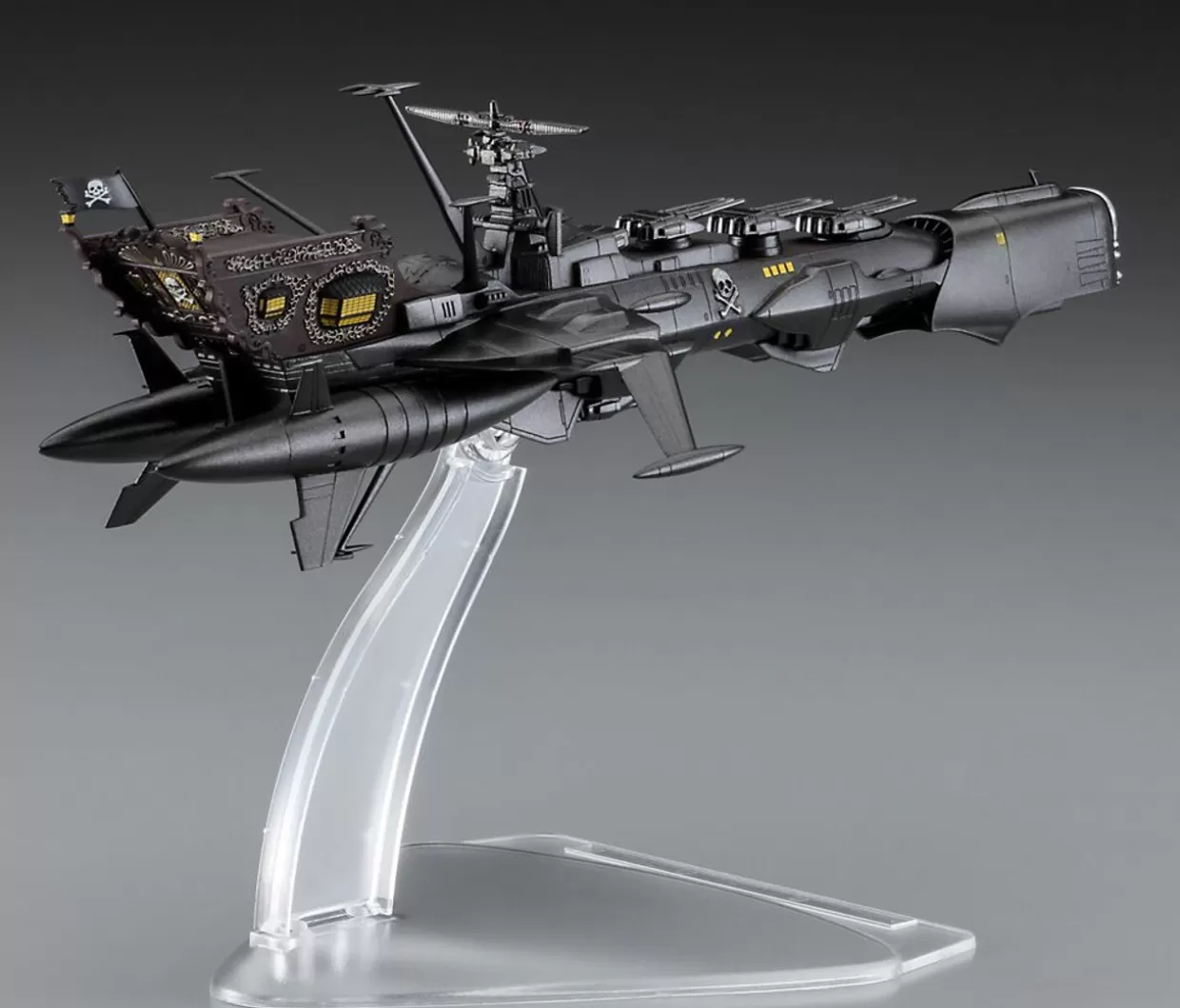 Clearance Hasegawa 1/2500 Captain Harlock Dimensional Voyage Space Pirate Battleship Arcadia 3Rd Ship Kai Assault Type Plastic Model