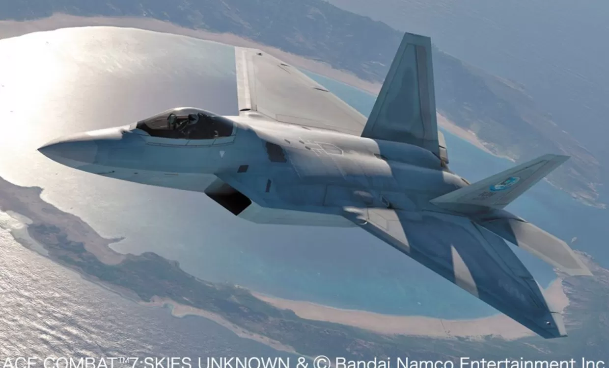 Sale Hasegawa 1/48 F-22 Raptor Moebius 1 Iun Spec Plastic Model (Ace Combat 7 Skies Unknown)