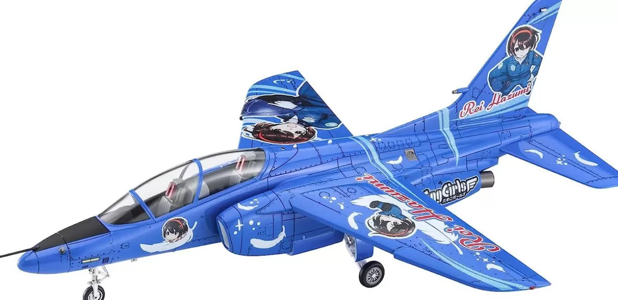 Clearance Hasegawa 1/72 Kawasaki T-4 Egg Girls Rei Hazumi Edition Plastic Model