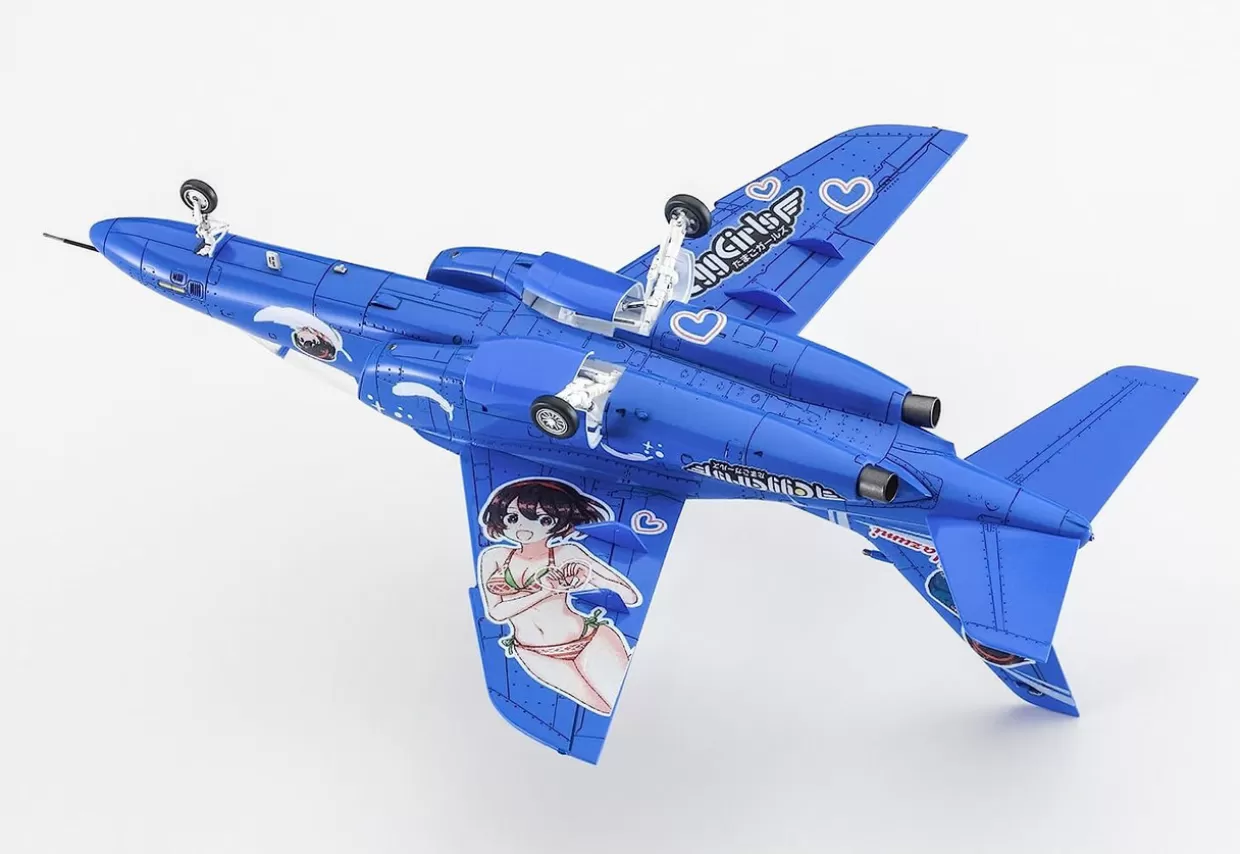 Clearance Hasegawa 1/72 Kawasaki T-4 Egg Girls Rei Hazumi Edition Plastic Model