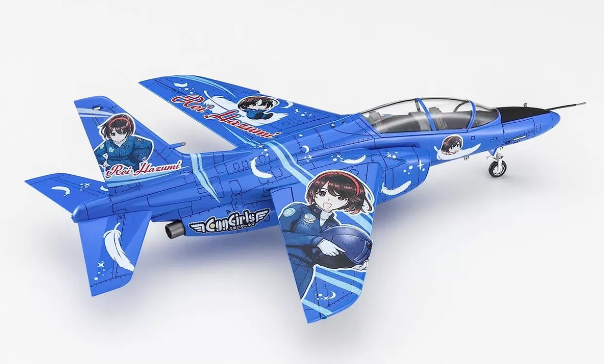 Clearance Hasegawa 1/72 Kawasaki T-4 Egg Girls Rei Hazumi Edition Plastic Model