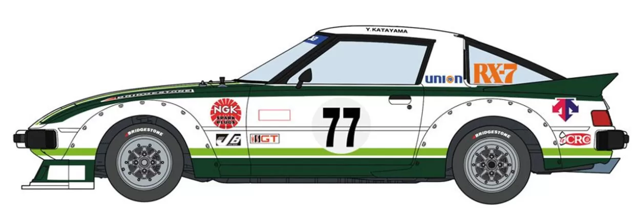 Outlet Hasegawa 1/24 Mazda Savannah Rx-7 (Sa22C) 1979 Portland Car No.77 Plastic Model