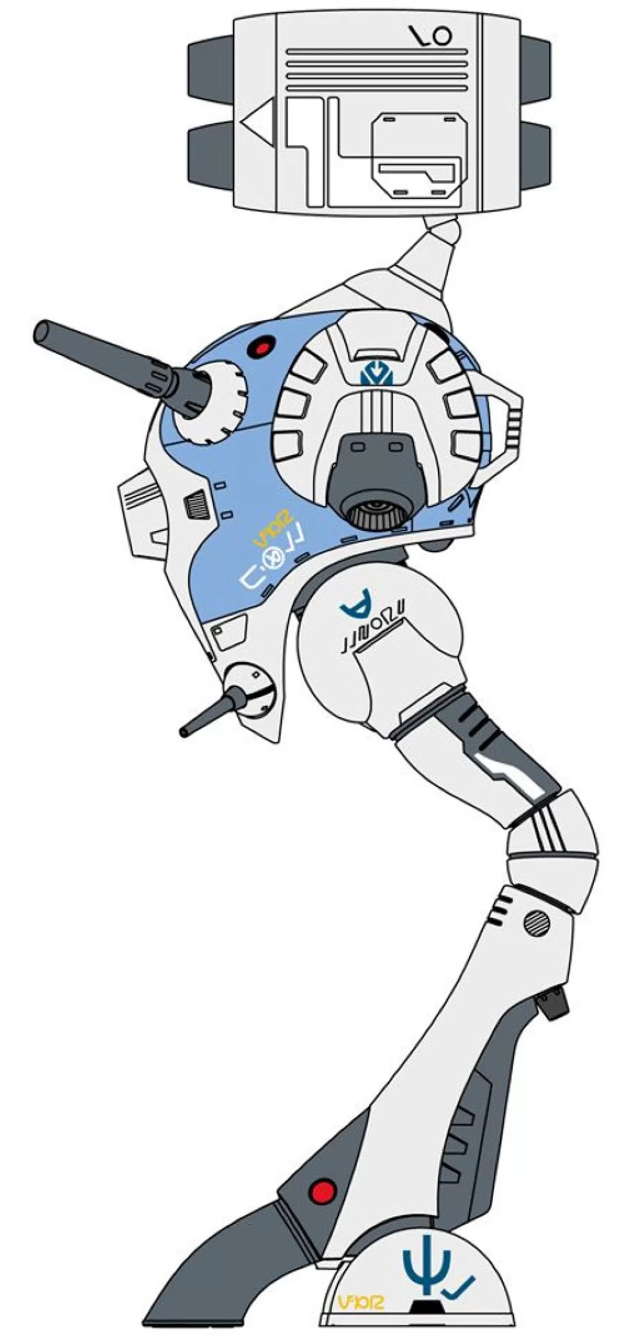 Clearance Hasegawa 1/72 Regult Large Missile Pod Equipped Type Plastic Model (Macross)