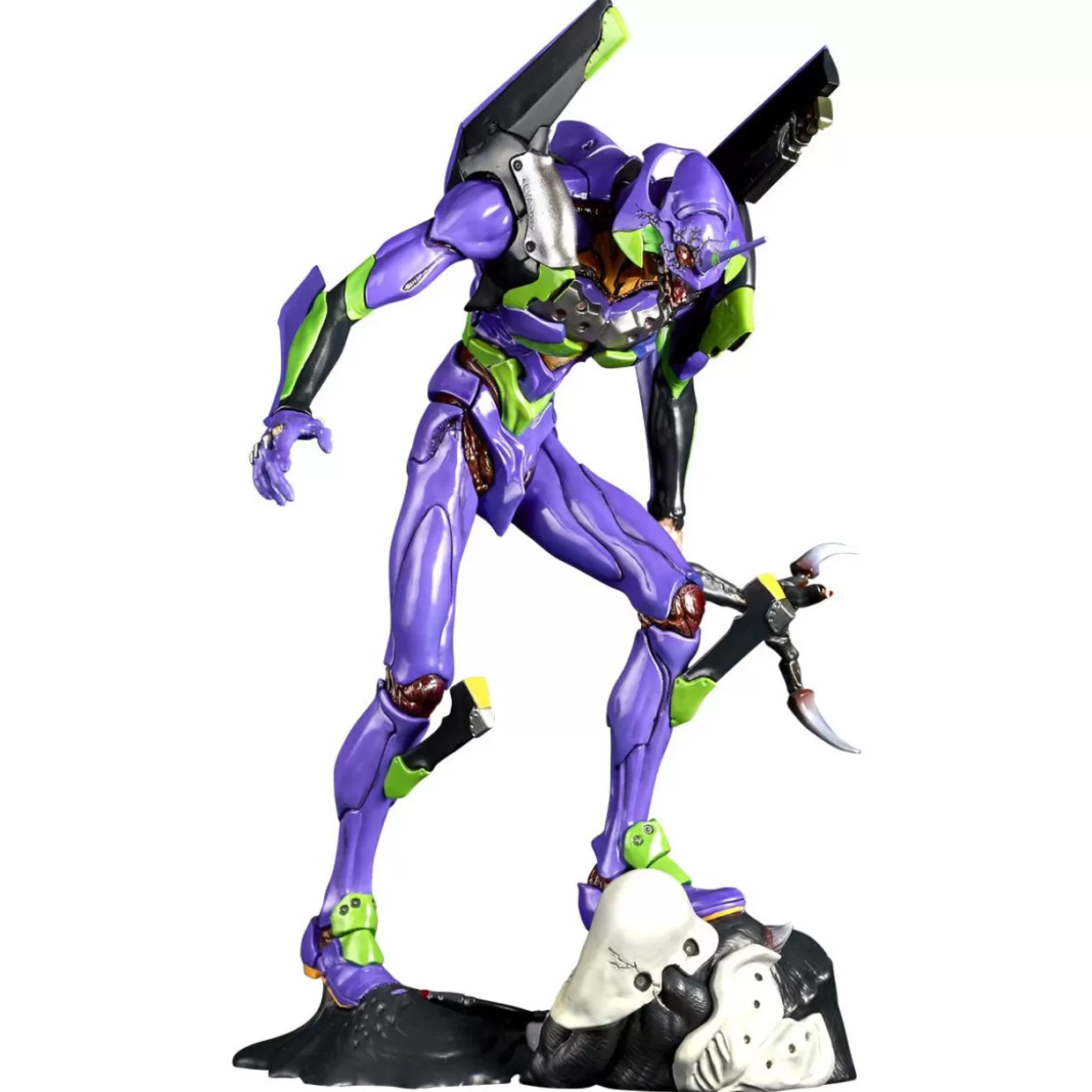 Discount Kaiyodo Artpla Sculpture Works Evangelion Test Type-01 Berserk Plastic Model