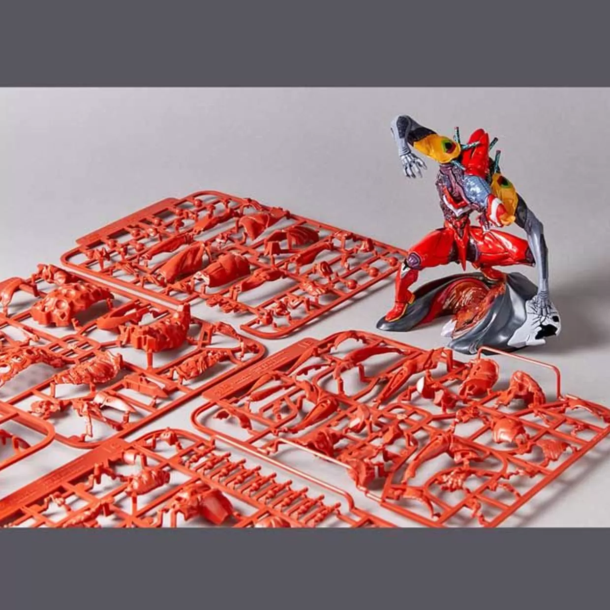 Cheap Kaiyodo Artpla Sculpture Works Evangelion Unit-02 2Nd Mode The Beast ''Battle Of Geofront'' Plastic Model