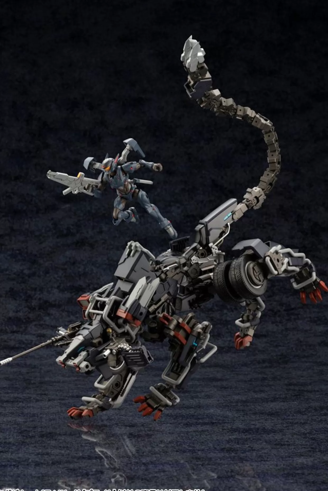 Best Kotobukiya 1/24 Hexa Gear Governor Lat Solid Prime Kit Block Plastic Model