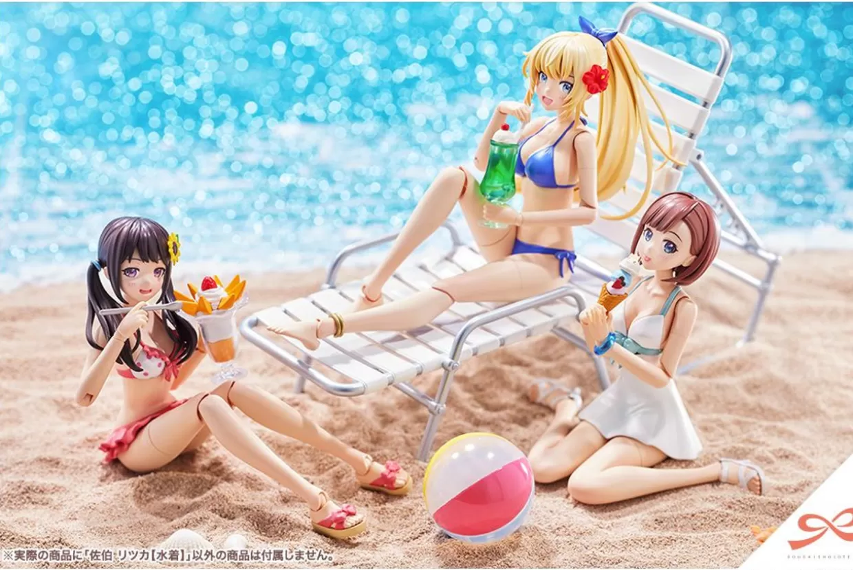 Flash Sale Kotobukiya 1/10 Sousai Shoujo Teien Ritsuka Saiki Swimsuit Ver. Plastic Model