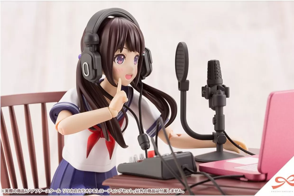 Sale Kotobukiya Sousai Shoujou Teien After School Ritsuka's Karaoke & Recording Set 1/10 Plastic Model