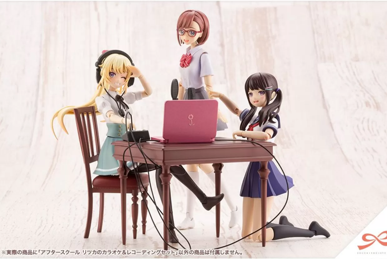 Sale Kotobukiya Sousai Shoujou Teien After School Ritsuka's Karaoke & Recording Set 1/10 Plastic Model