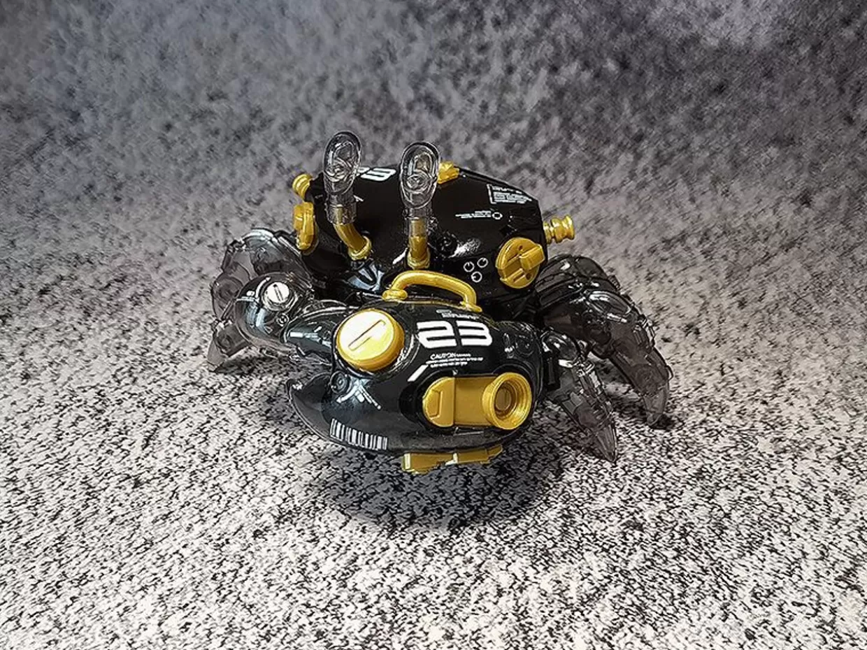 Hot ORANGE CAT INDUSTRY Aquaculture Tank 007: Fiddler Crab (Gold Black) Plastic Model