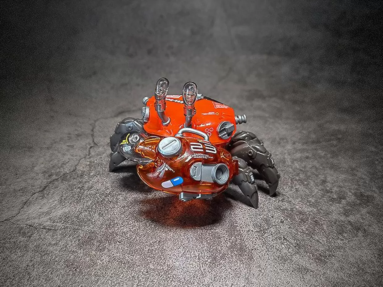 Best ORANGE CAT INDUSTRY Aquaculture Tank 008: Fiddler Crab (Silver Red) Plastic Model
