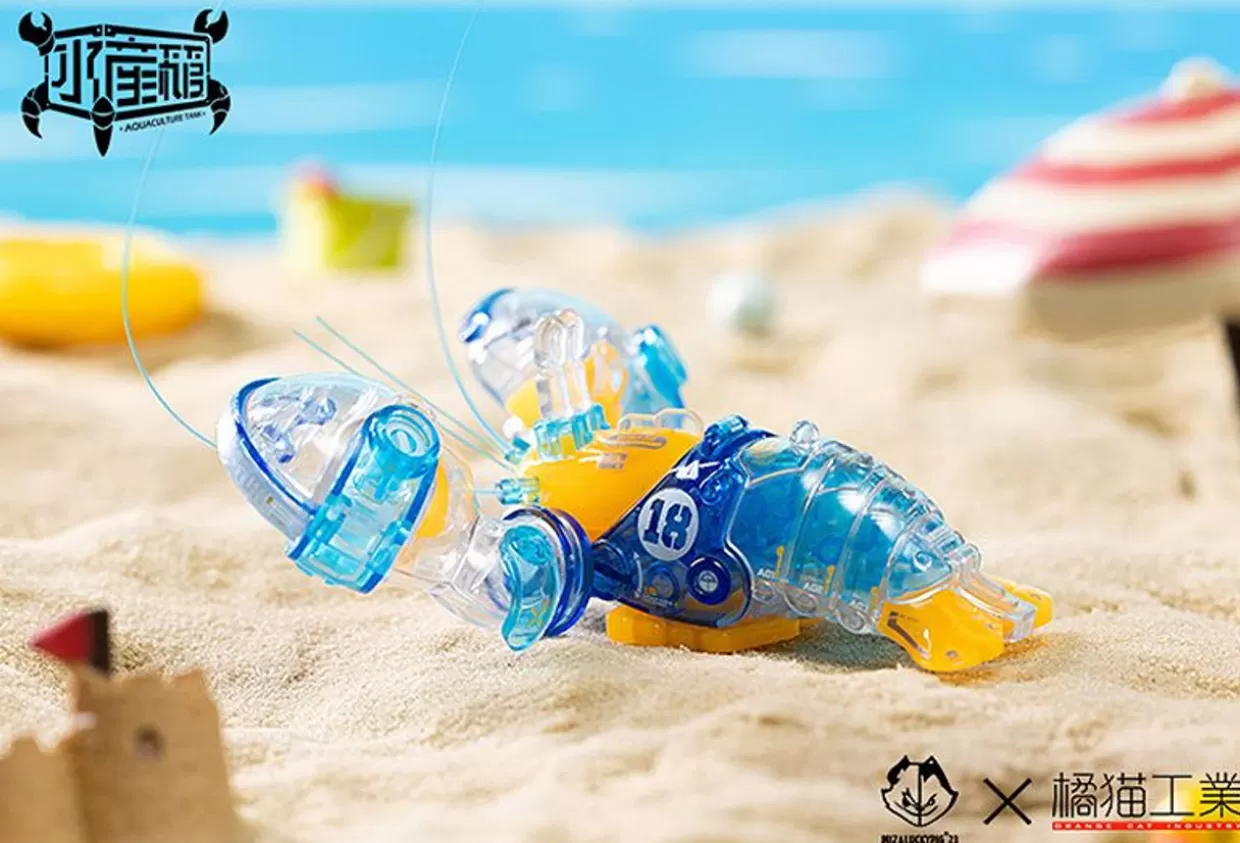 Sale ORANGE CAT INDUSTRY Boston Lobster (Crystal Blue) Plastic Model