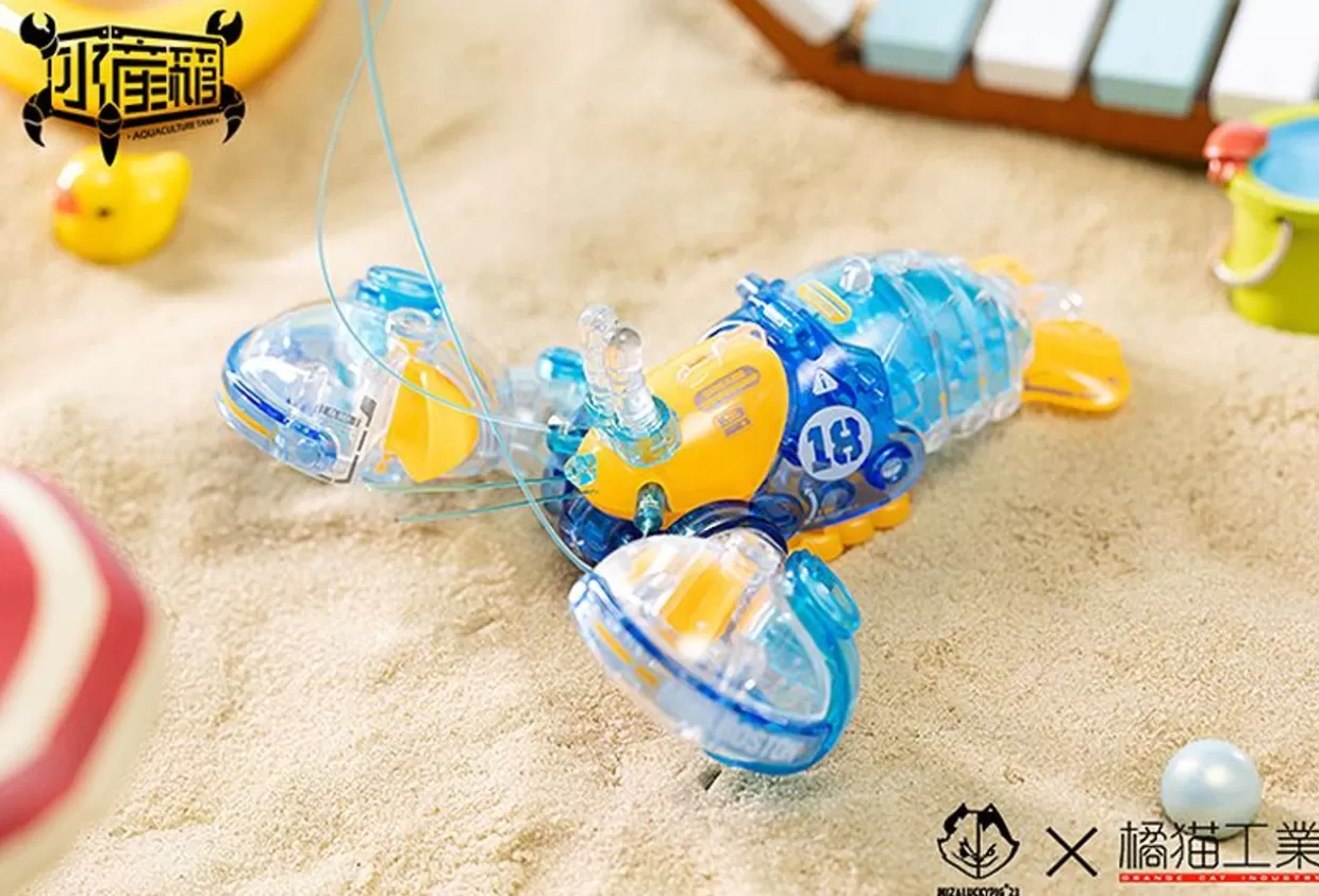 Sale ORANGE CAT INDUSTRY Boston Lobster (Crystal Blue) Plastic Model