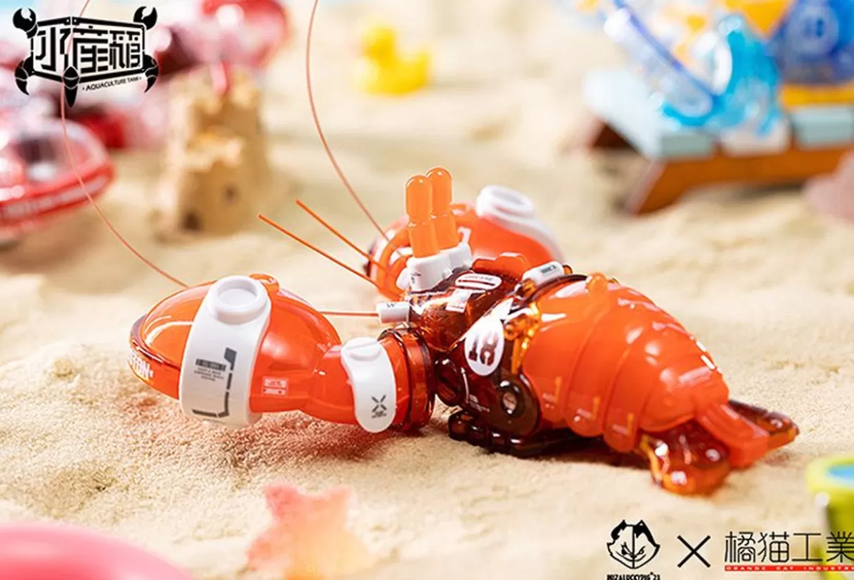 Outlet ORANGE CAT INDUSTRY Boston Lobster (Flame Red) Plastic Model