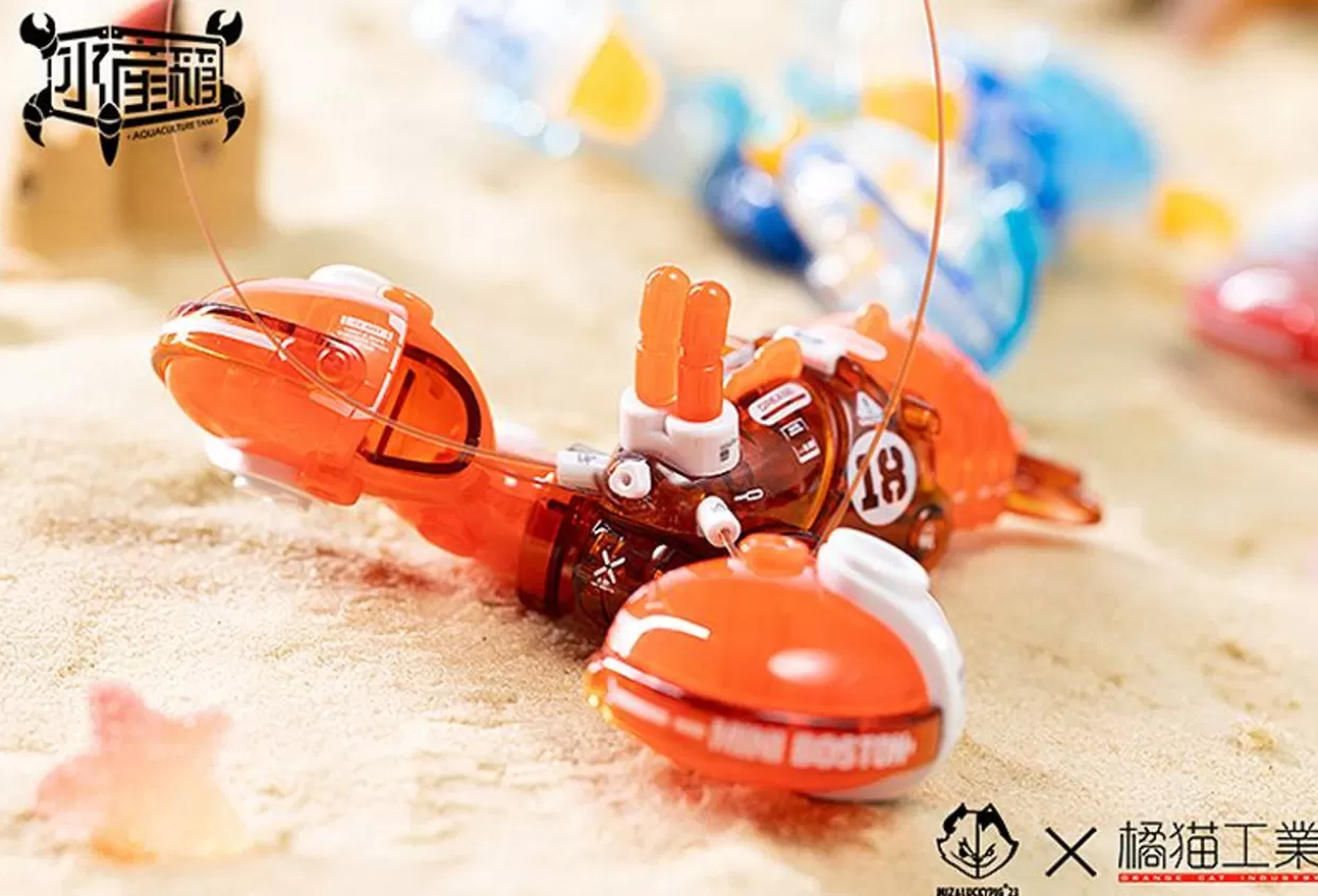 Outlet ORANGE CAT INDUSTRY Boston Lobster (Flame Red) Plastic Model