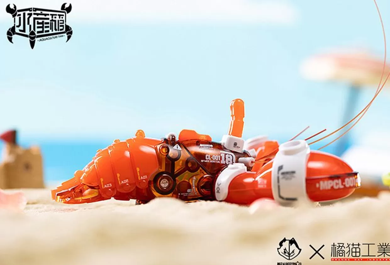 Outlet ORANGE CAT INDUSTRY Boston Lobster (Flame Red) Plastic Model