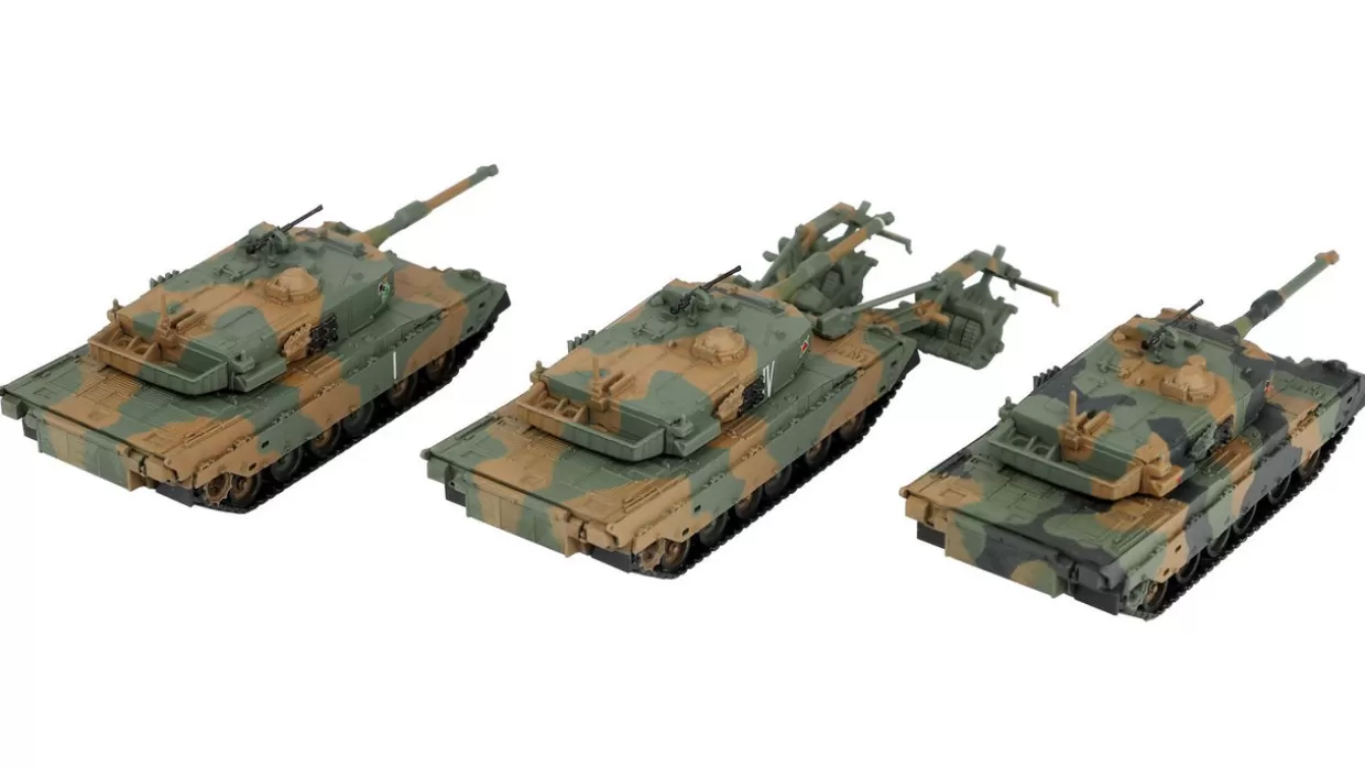 Best Pit-Road 1/144 Jgsdf Type 90 Main Battle Tank Plastic Model