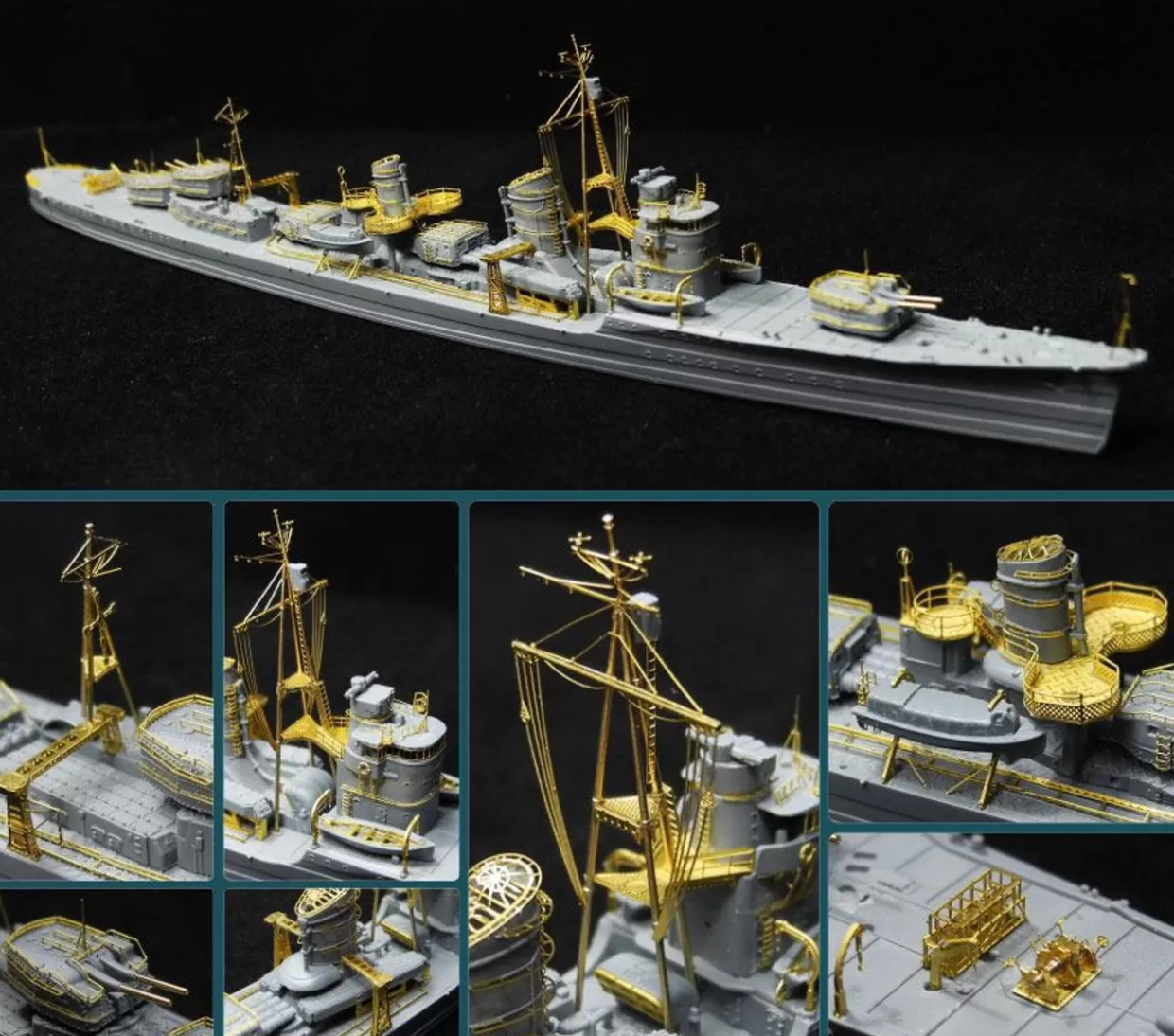 Best Pit-Road Skywave 1/700 Ijn Destroyer Kagero W/Detail Up Parts At The Time Of Commissioning Plastic Model