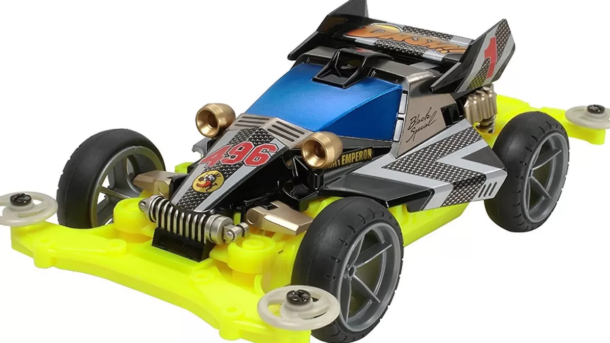 Clearance Tamiya 95296 Mini 4Wd 1/32 Dash-1 Emperor Ms Chassis Black Special