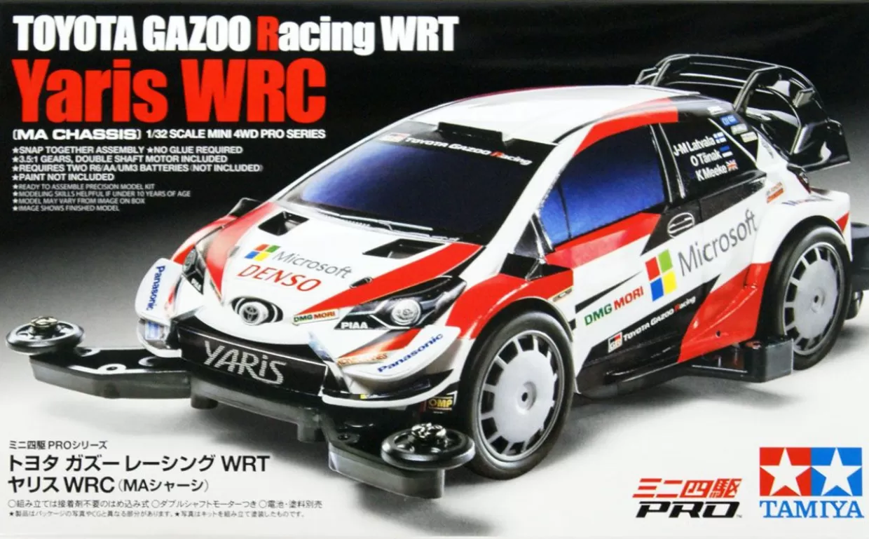 Online Tamiya Mini 4Wd 1/32 Toyota Gazoo Racing Wrt/Yaris Wrc Ma Chassis