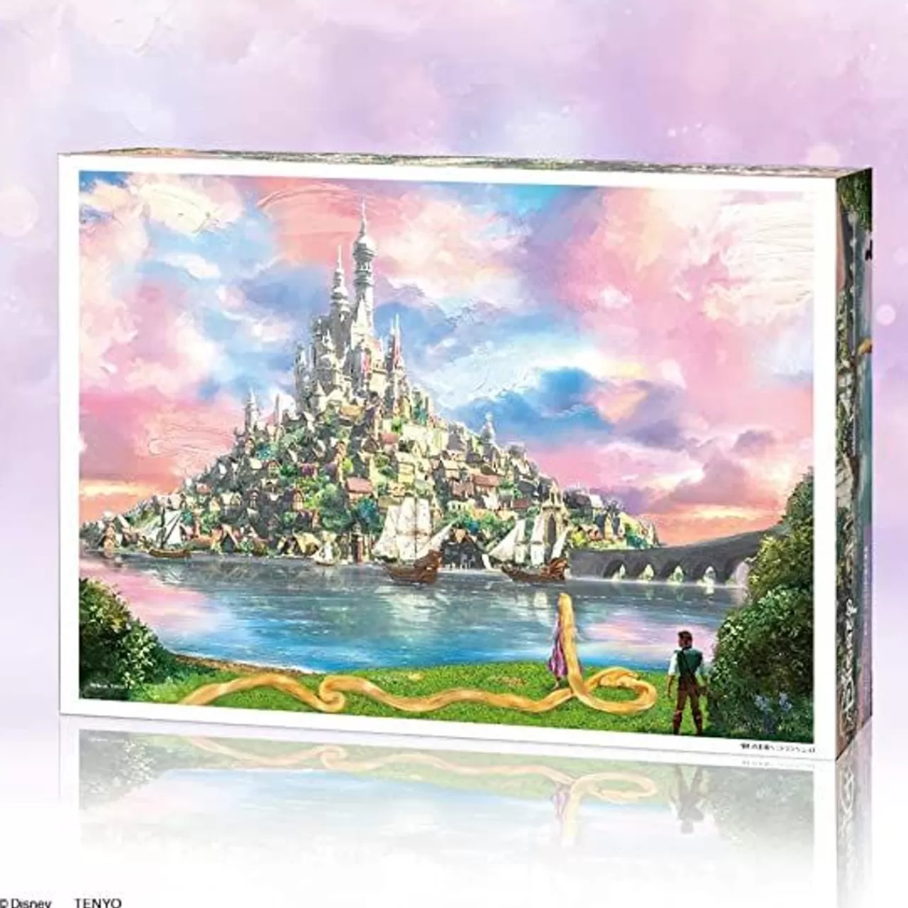 Tenyo Canvas Jigsaw Puzzle Disney Tangled ''To The Longing Kingdom'' (1000 Pieces)