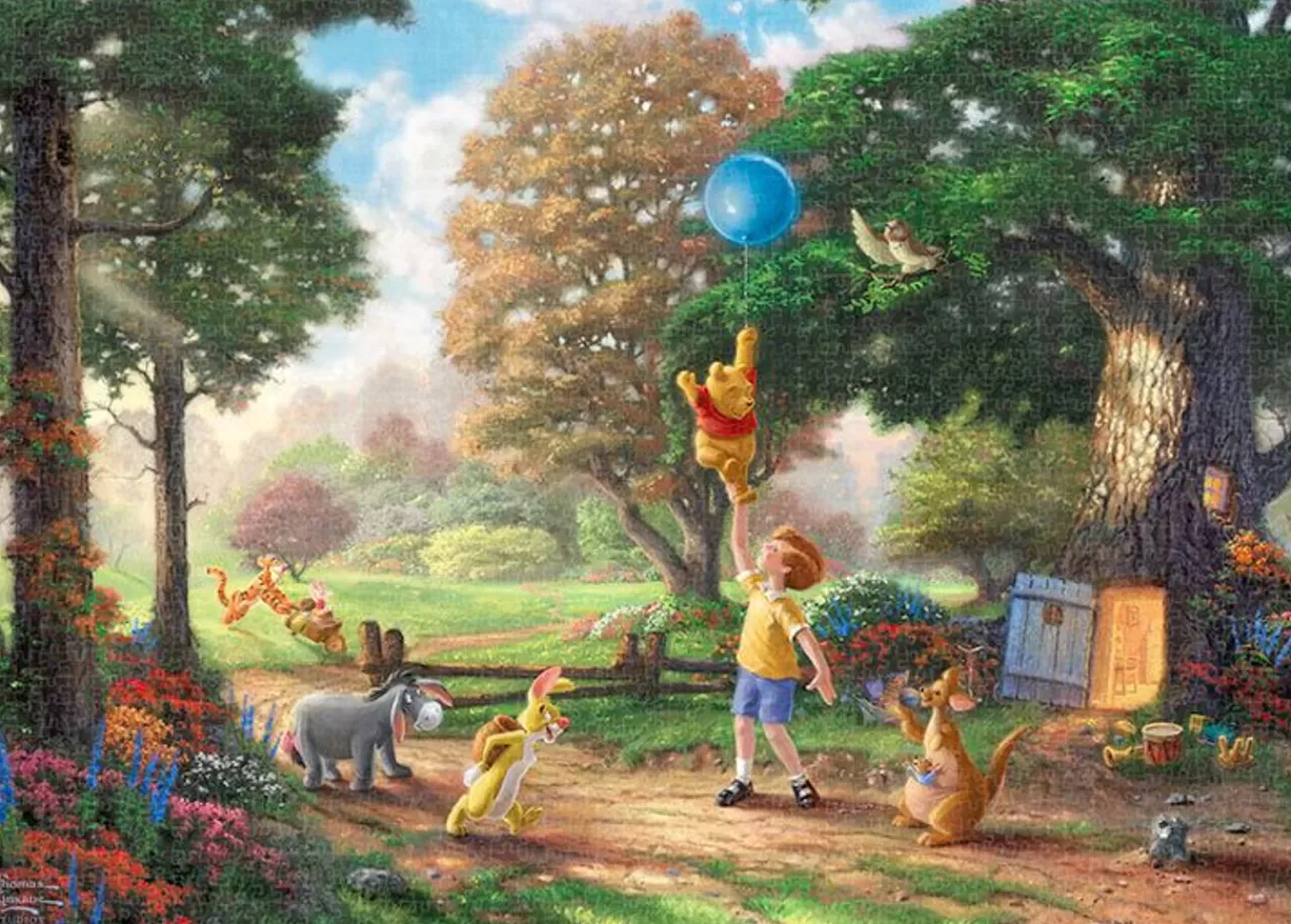 Tenyo D-2000-629 Jigsaw Puzzle Disney Winnie The Pooh Ii (2000 Pieces)
