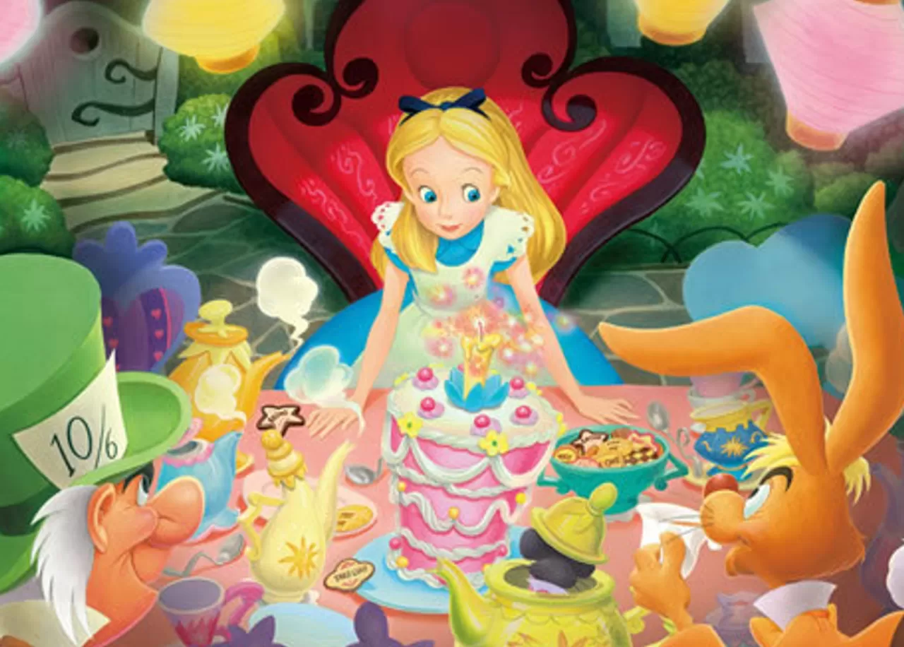 Tenyo Japan Jigsaw Puzzle D-500-394 Disney Alice In Wonderland (500 Pieces)