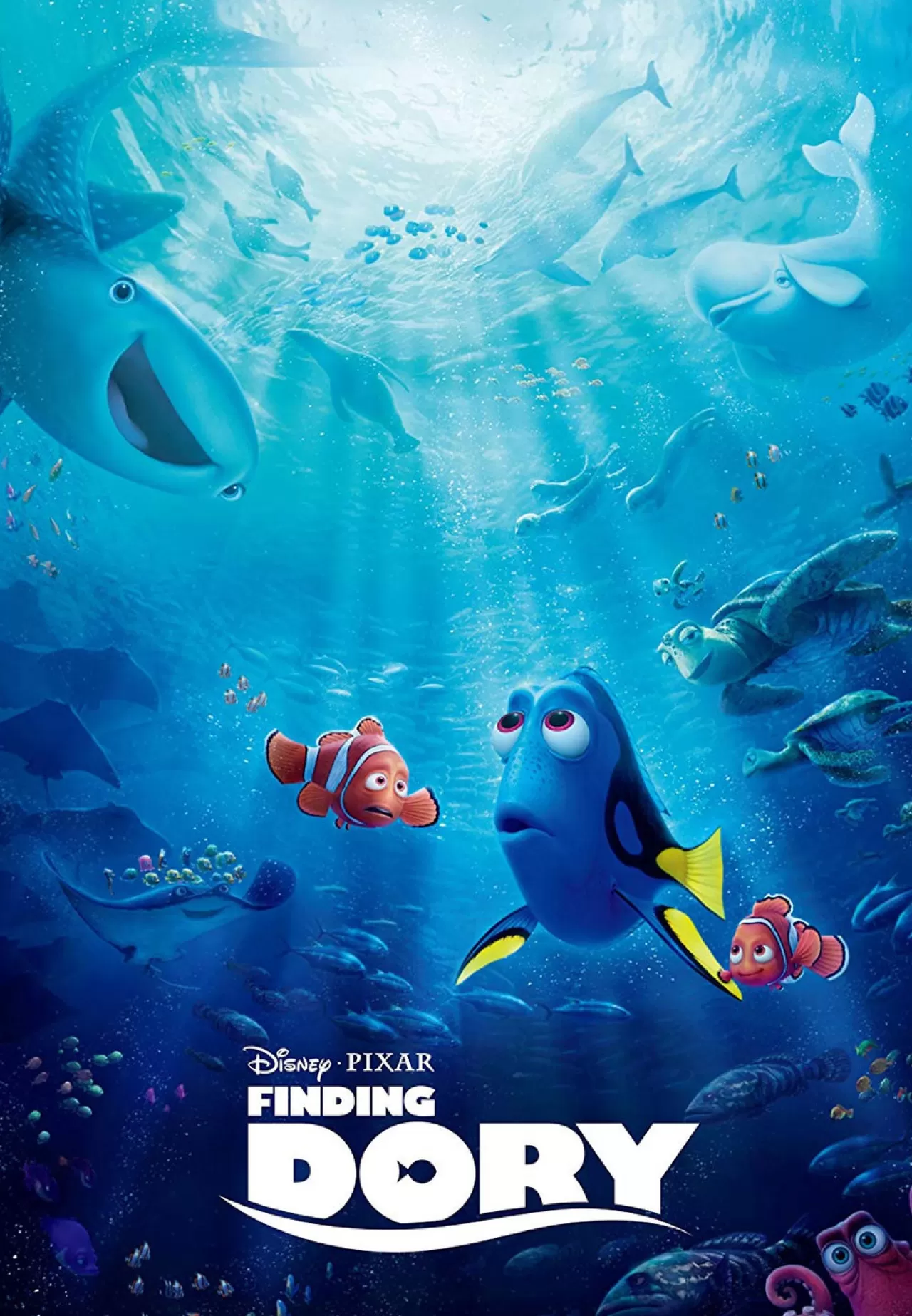 Tenyo Japan Jigsaw Puzzle D-1000-455 Disney Finding Dory (1000 Pieces)