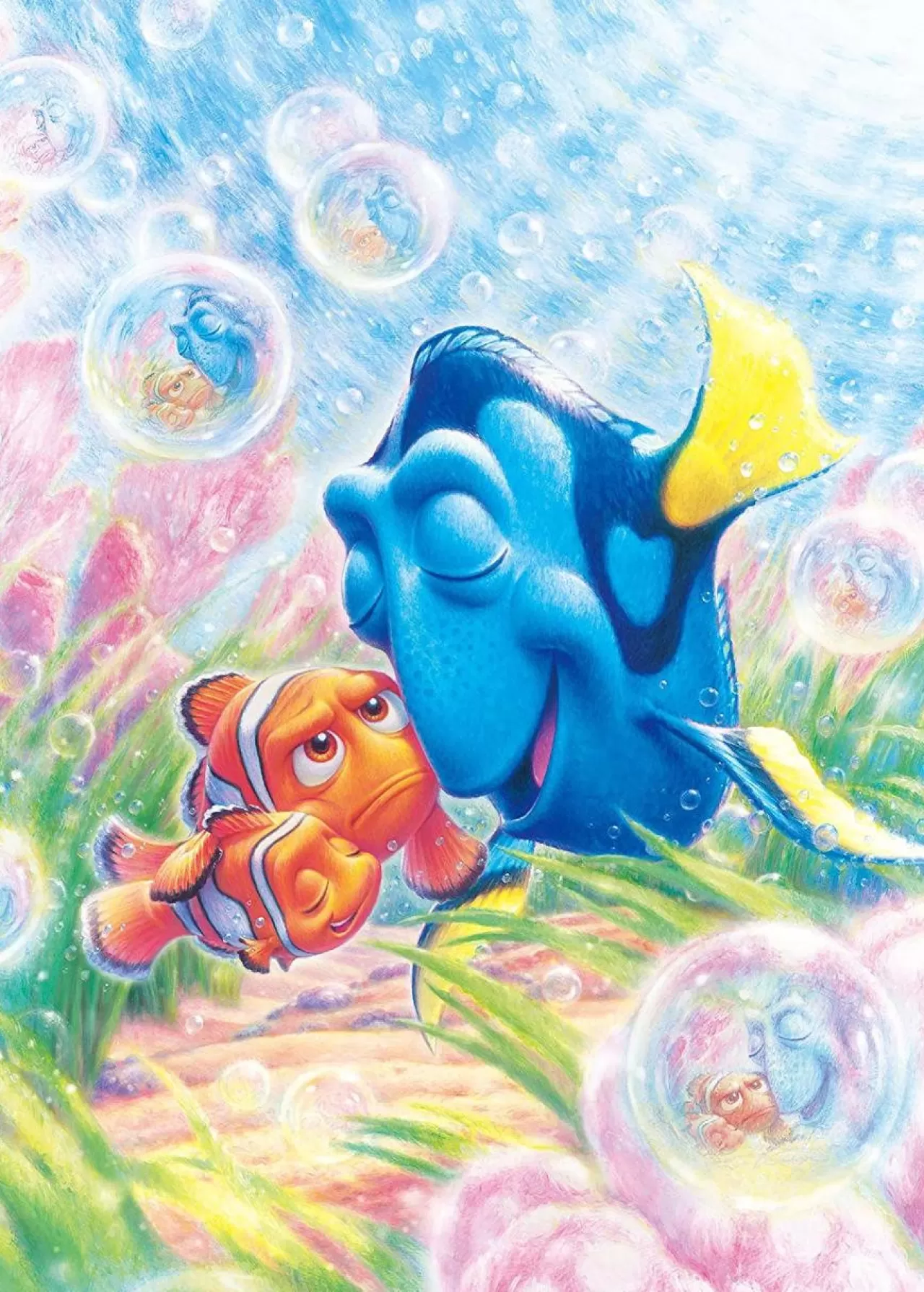Tenyo Japan Jigsaw Puzzle D-500-481 Disney Finding Dory Nemo & Marlin (500 Pieces)