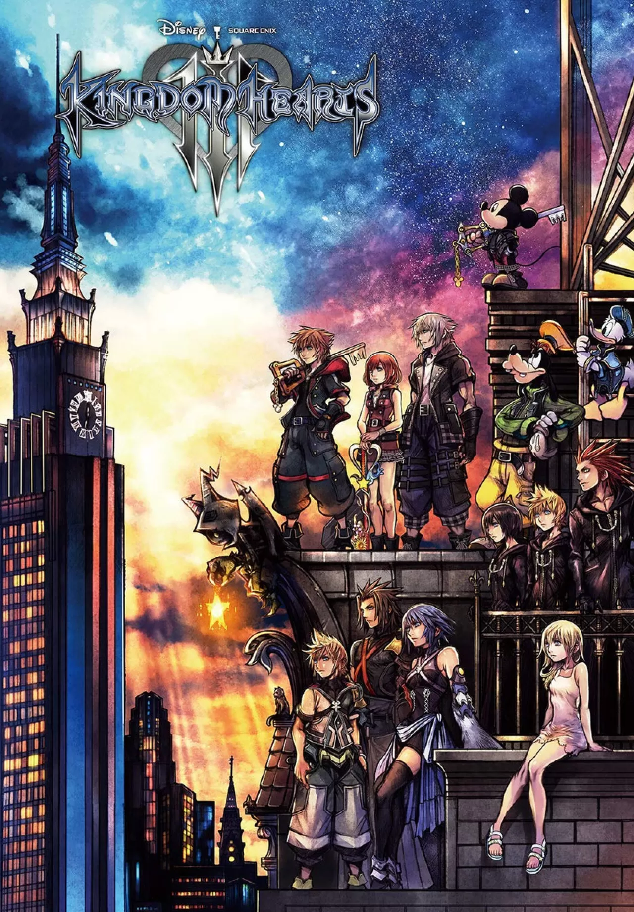 Tenyo Japan Jigsaw Puzzle D1000-037 Disney Pixar Kingdom Hearts 3 (1000 Pieces)