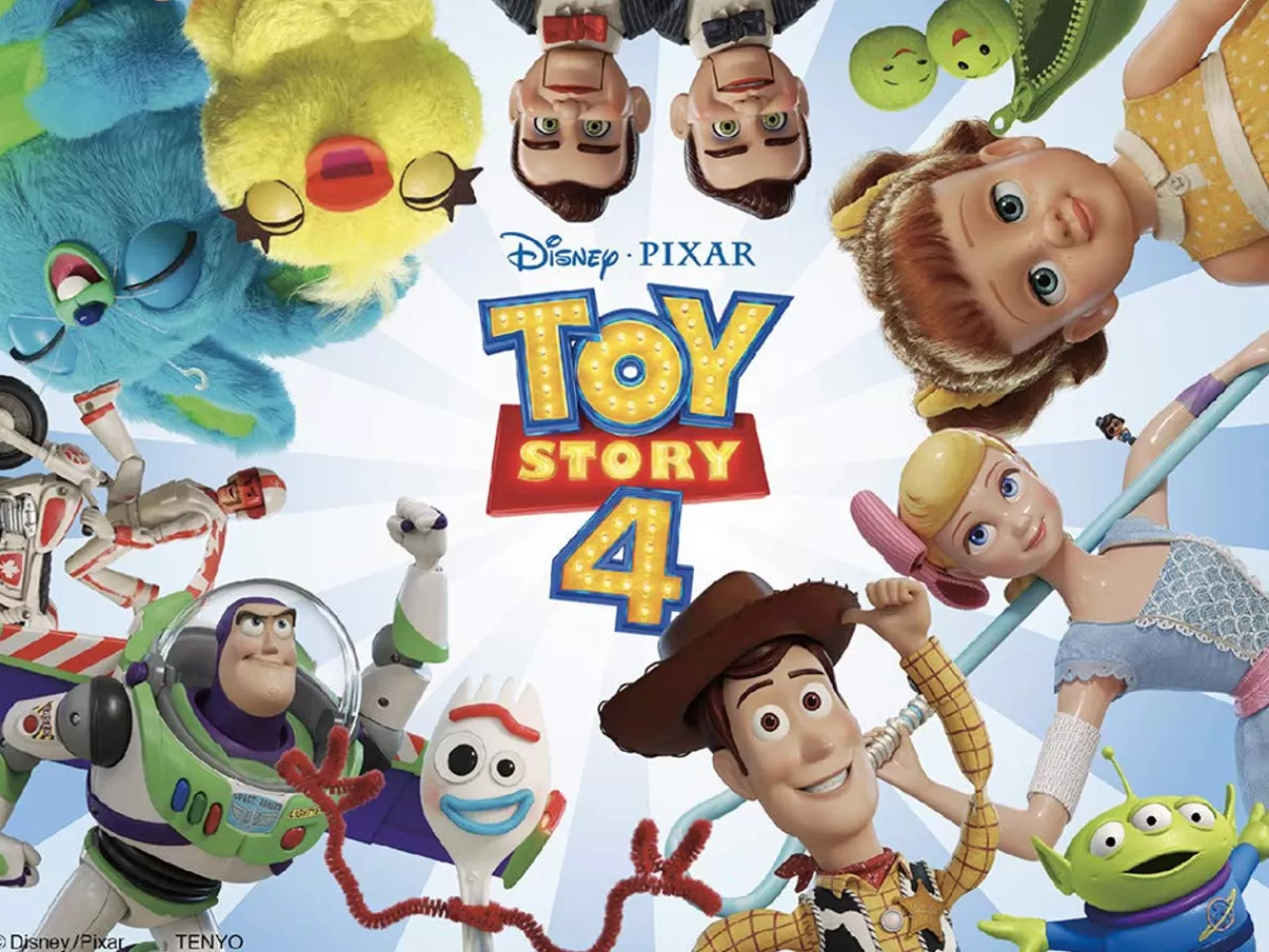 Tenyo Japan Jigsaw Puzzle Dd48-571 Toy Story (Double Sides) (48 Pieces)