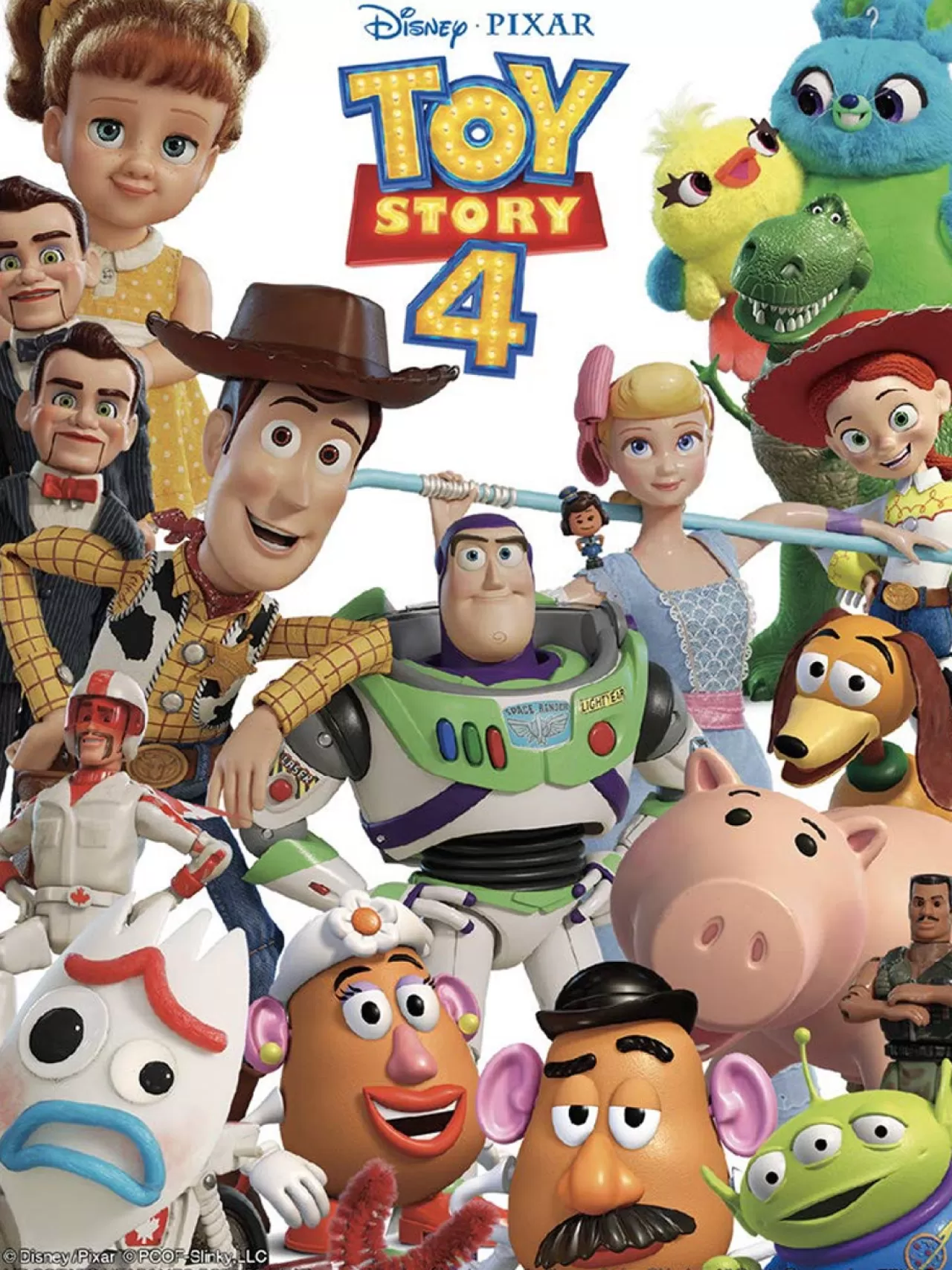 Tenyo Japan Jigsaw Puzzle Dd48-572 Toy Story4 (Double Sides) (48 Pieces)