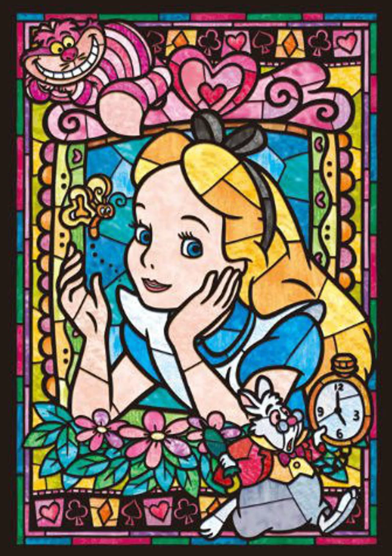 Tenyo Japan Jigsaw Puzzle Dsg-266-750 Disney Alice In Wonderland (266 Pieces)