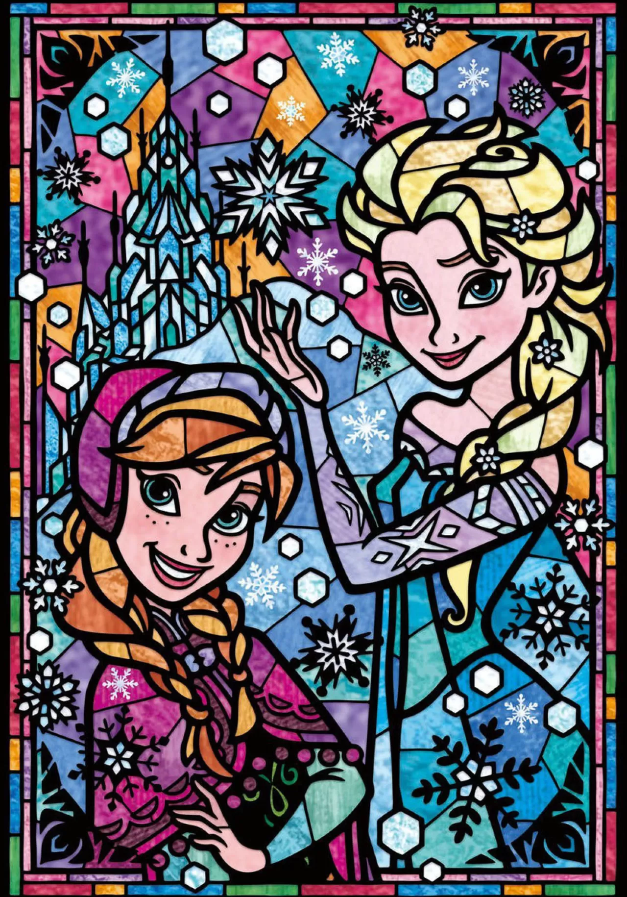 Tenyo Japan Jigsaw Puzzle Dsg-266-753 Disney Frozen Anna & Elsa (266 Pieces)