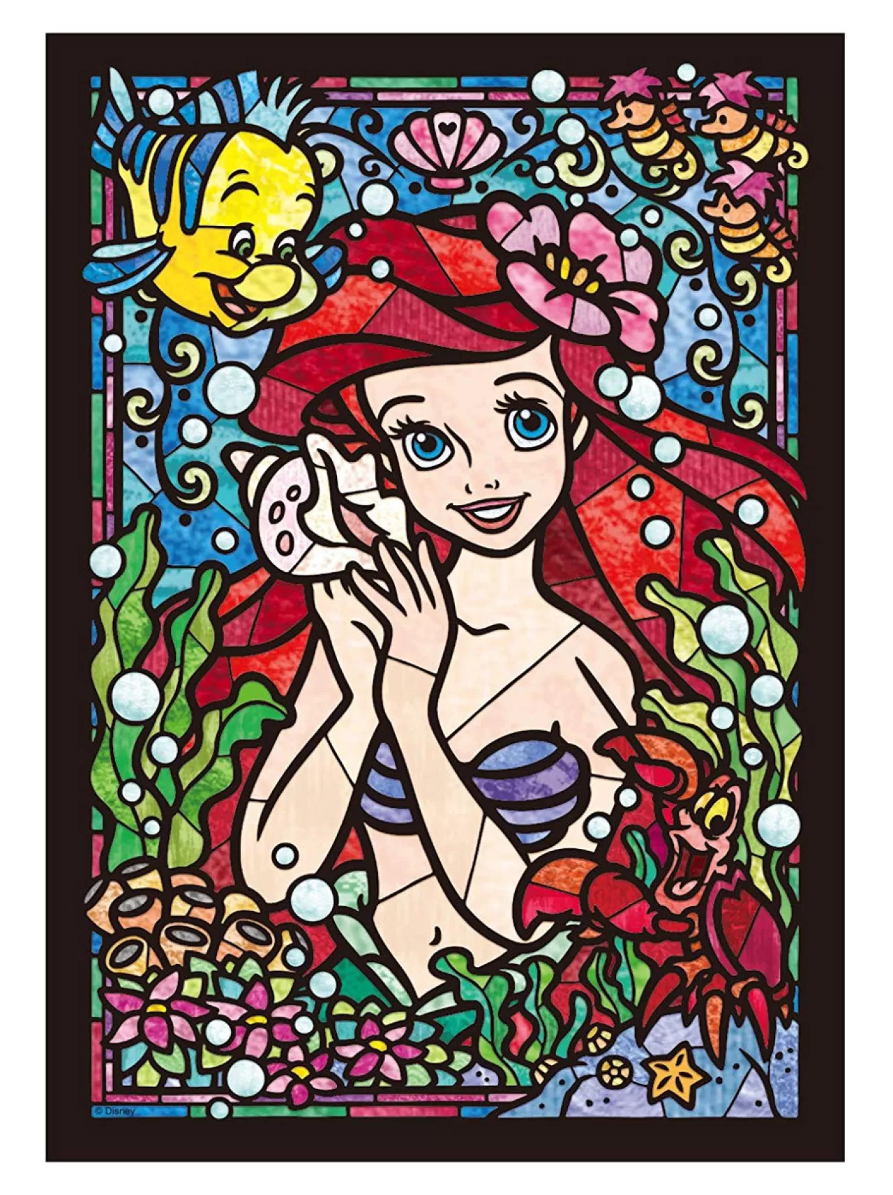 Tenyo Japan Jigsaw Puzzle Dsg-266-751 Disney Little Mermaid Ariel (266 Pieces)