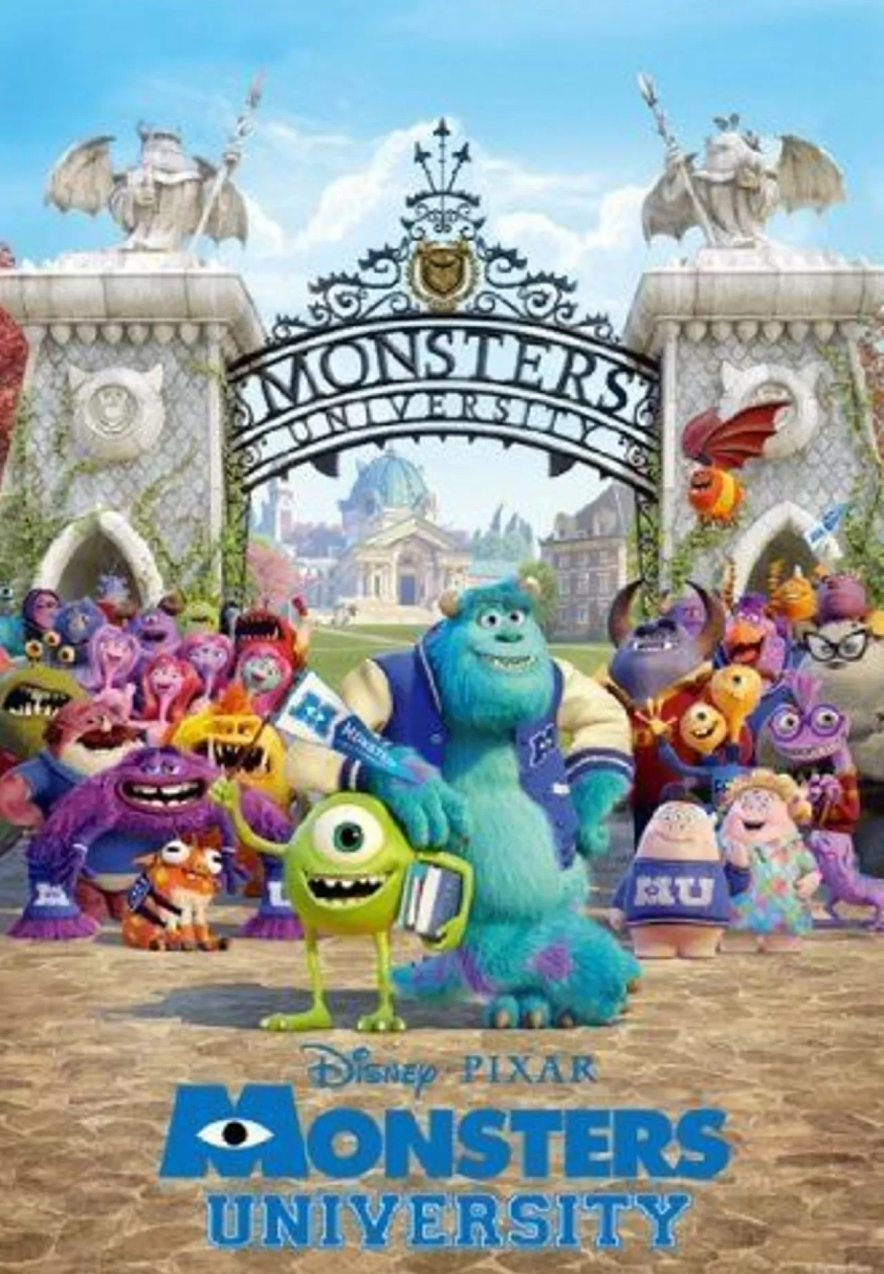 Tenyo Japan Jigsaw Puzzle Dsg-500-444 Disney Pixar Monsters University (500 Pieces)