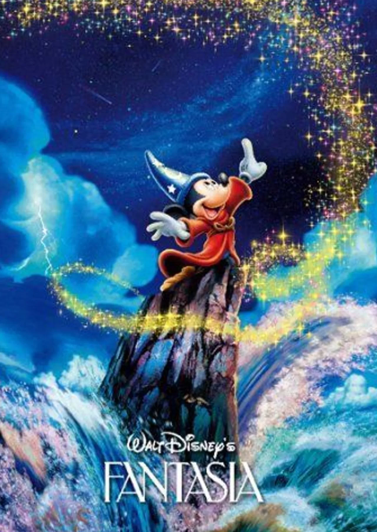 Tenyo Japan Jigsaw Puzzle Dw-1000-396 Disney Mickey Fantasia Dream (1000 S-Pieces)