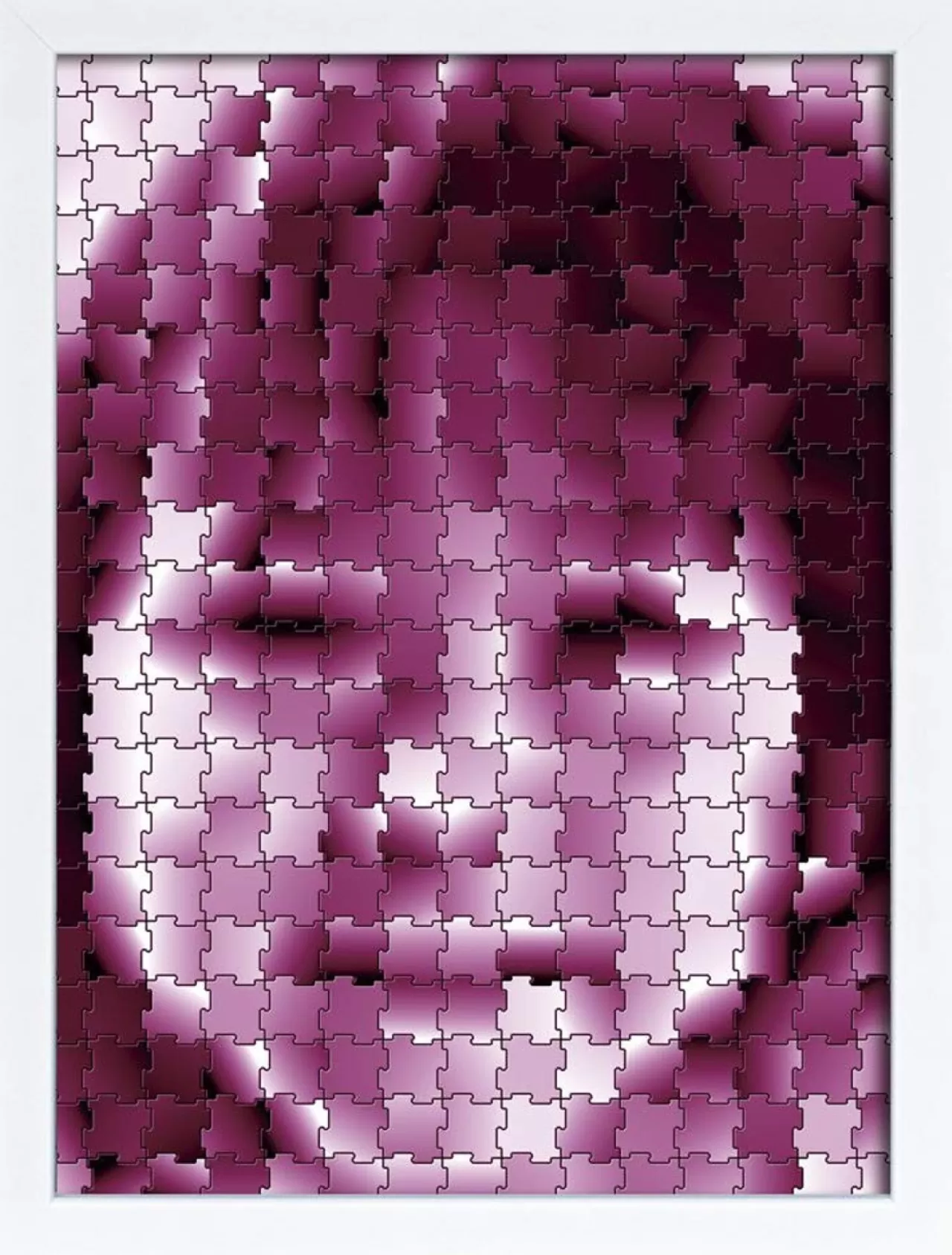 Tenyo Japan Jigsaw Puzzle Tj-300-413 Wine Red Self-Portrait Puzzle (300 Pieces)