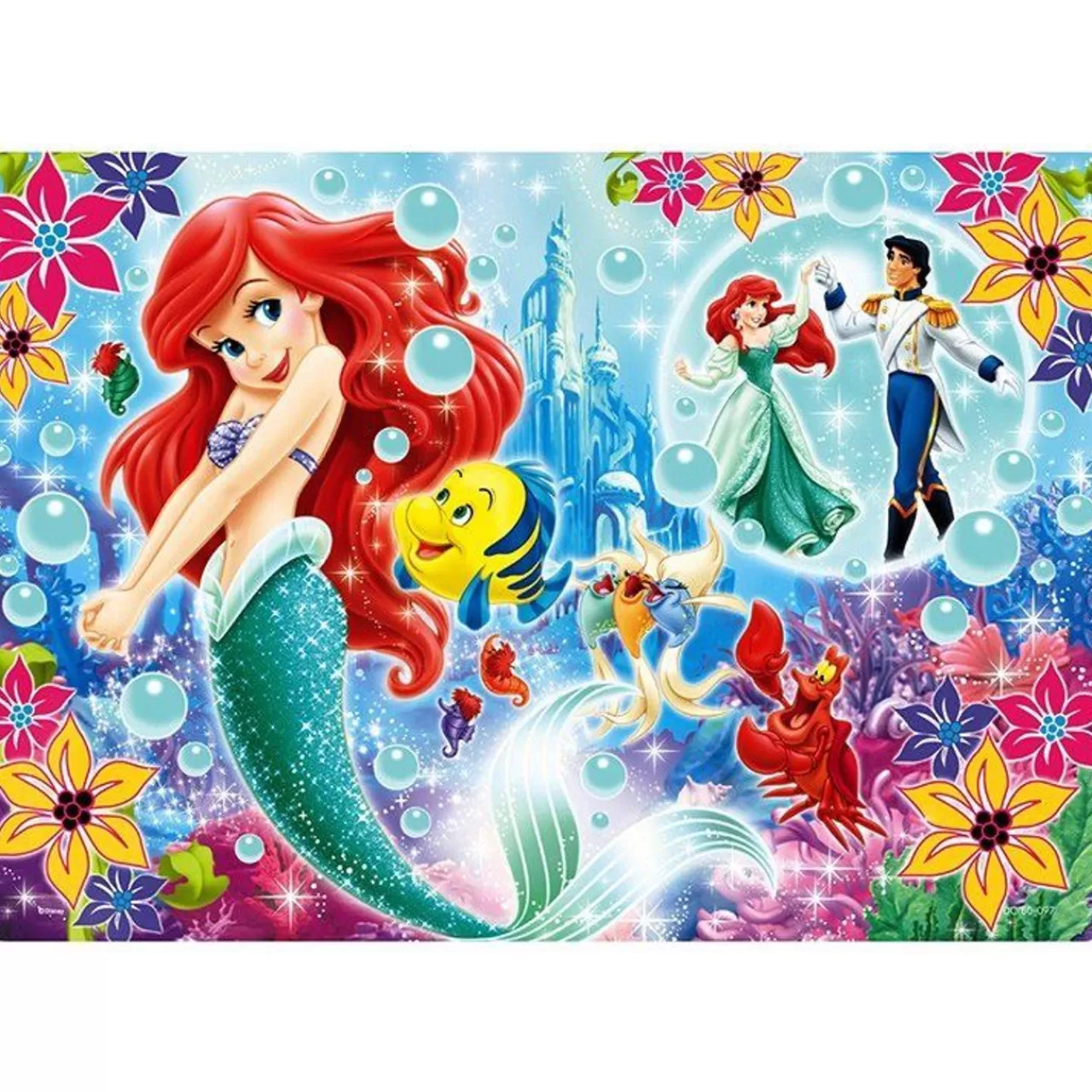 Tenyo Jigsaw Puzzle Disney The Little Mermaid Ariel (80 Pieces) Child Puzzle