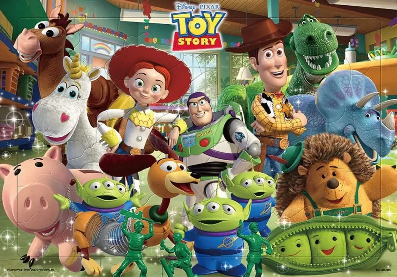 Tenyo Jigsaw Puzzle Disney Toy Story (40 Pieces) Child Puzzle