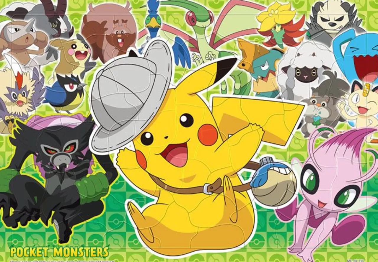 Tenyo Jigsaw Puzzle Pokemon Pocket Monsters The Movie Coco (60 Pieces) Child Puzzle